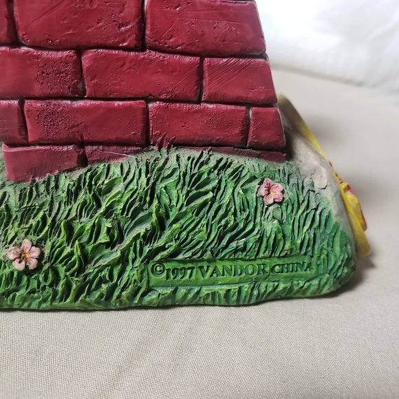 Curious George Book Ends - 1997 Vandor "Bicycle & Bridge" from Collection as is - Picture 3 of 8